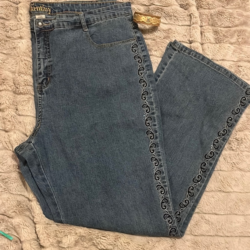 Fantasy Jeans Embroidered